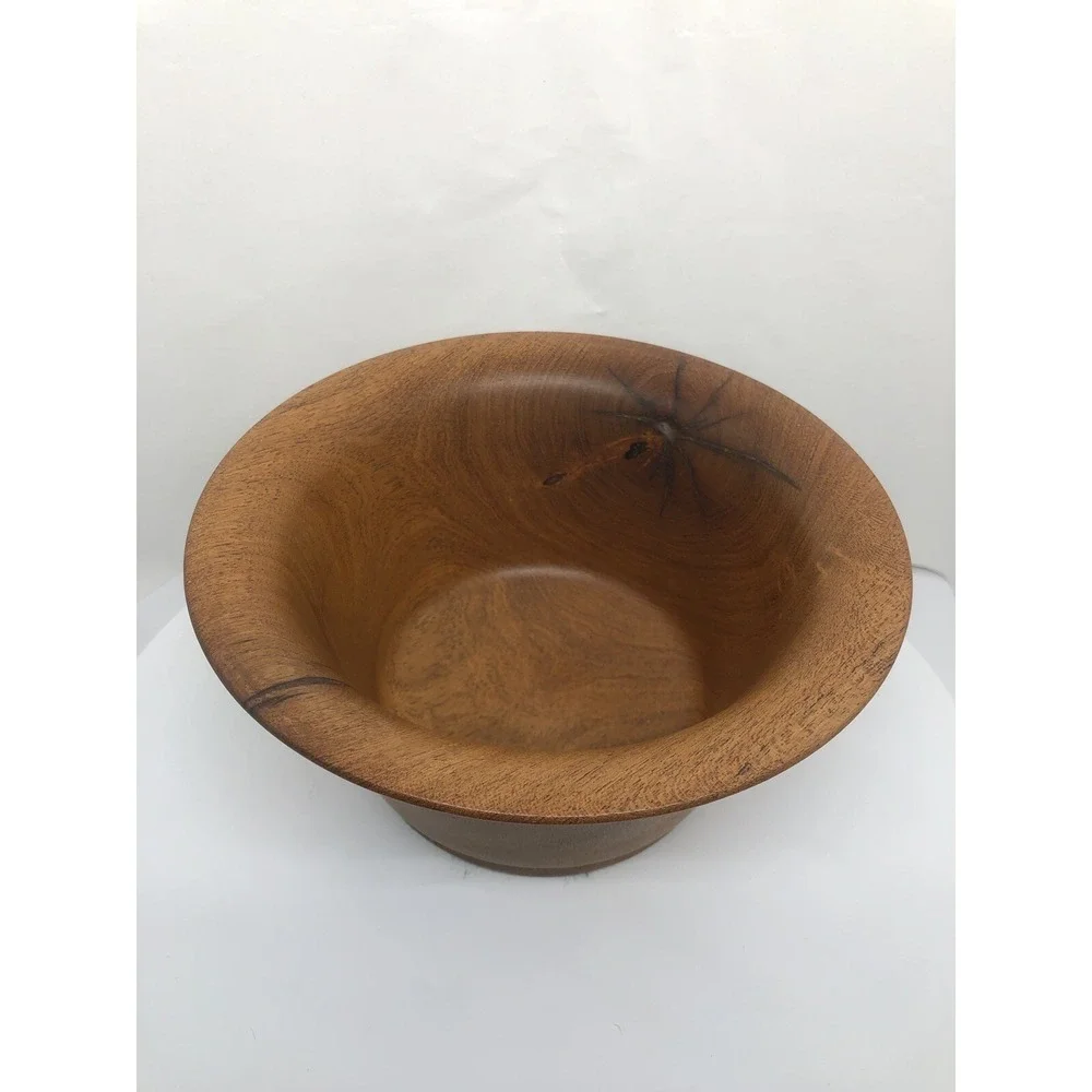 Hand Carved Wood Bowl 3